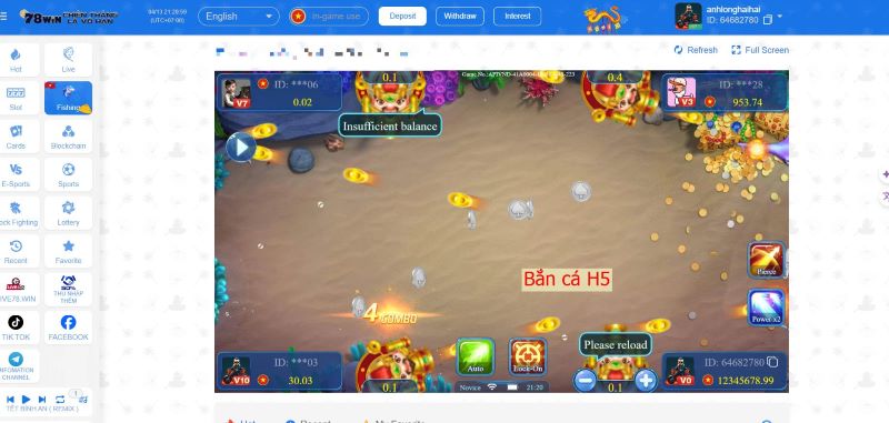 Tổng quan về game bắn cá H5