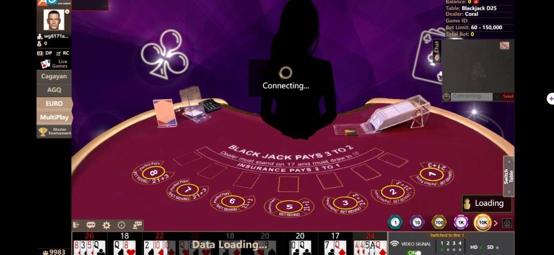 Tính điểm theo cách chơi blackjack tại nhà cái 78Win