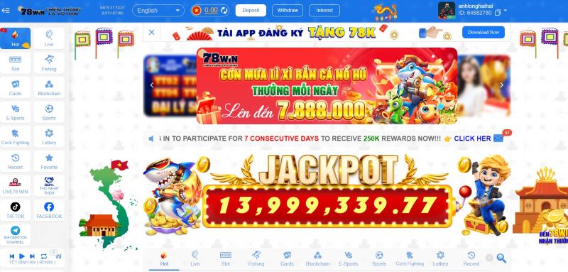 Tổng quan về cổng game nổ hũ 78win đang hot trên thị trường