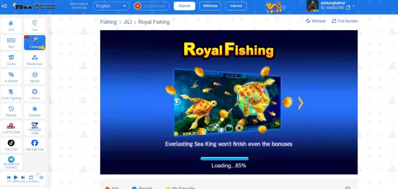 Tìm hiểu tổng quan về tựa game bắn cá Royal Fishing 