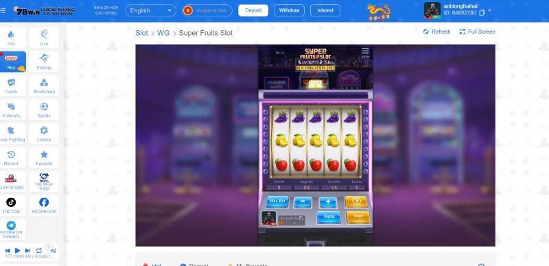 Super Fruits slot là nổ hũ được săn đón bậc nhất 